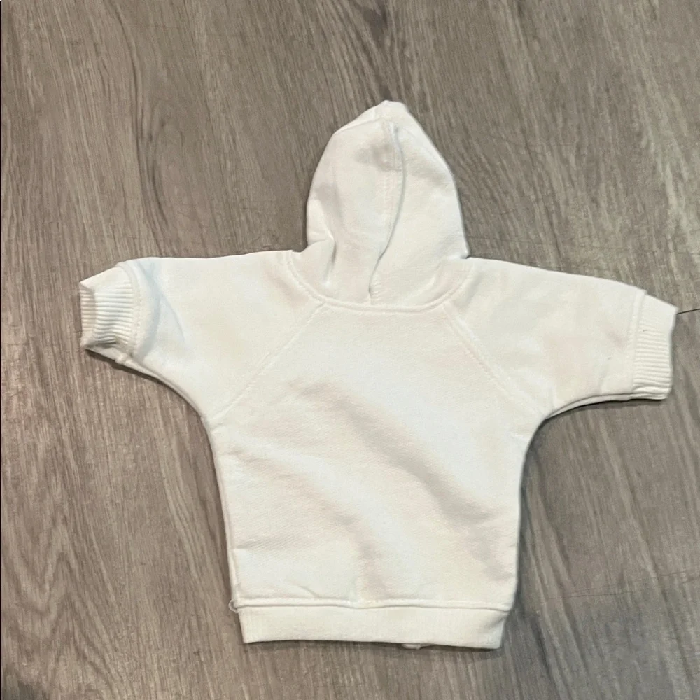 Kids White Hoodie